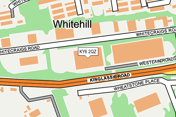 KY6 2QZ map - OS OpenMap – Local (Ordnance Survey) KY6 2QZ map - OS OpenMap – Local (Ordnance Survey)