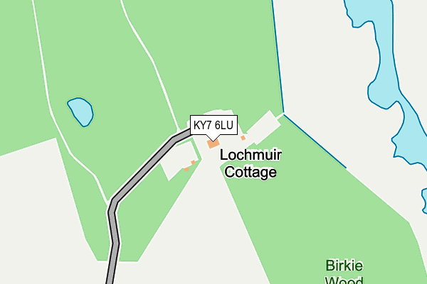KY7 6LU map - OS OpenMap – Local (Ordnance Survey) KY7 6LU map - OS OpenMap – Local (Ordnance Survey)