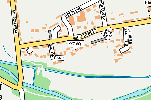 KY7 6QJ map - OS OpenMap – Local (Ordnance Survey) KY7 6QJ map - OS OpenMap – Local (Ordnance Survey)