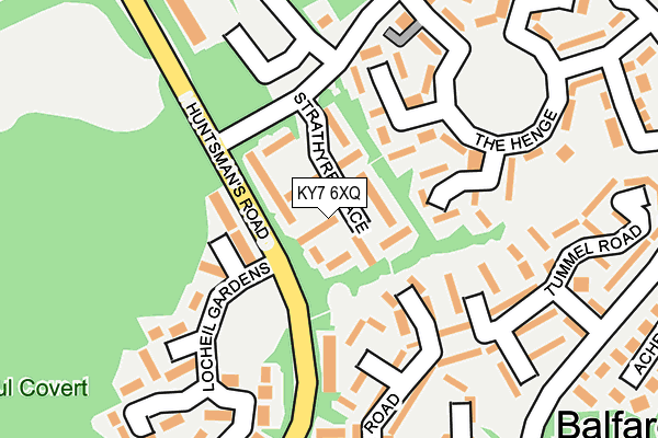 KY7 6XQ map - OS OpenMap – Local (Ordnance Survey) KY7 6XQ map - OS OpenMap – Local (Ordnance Survey)