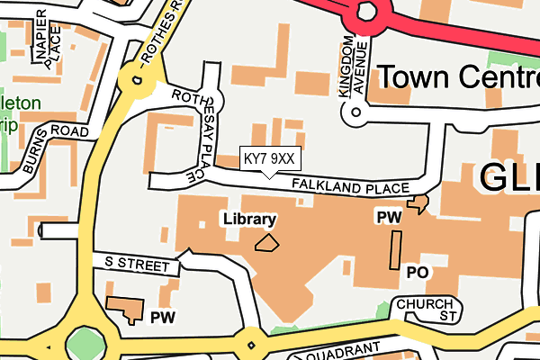 KY7 9XX map - OS OpenMap – Local (Ordnance Survey) KY7 9XX map - OS OpenMap – Local (Ordnance Survey)