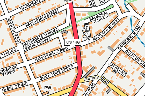KY8 4HG map - OS OpenMap – Local (Ordnance Survey) KY8 4HG map - OS OpenMap – Local (Ordnance Survey)