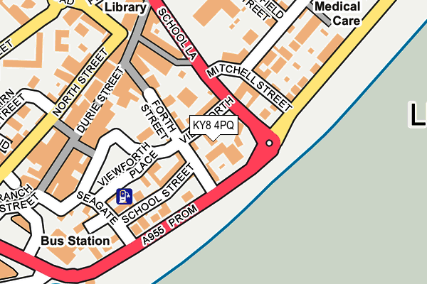 KY8 4PQ map - OS OpenMap – Local (Ordnance Survey) KY8 4PQ map - OS OpenMap – Local (Ordnance Survey)