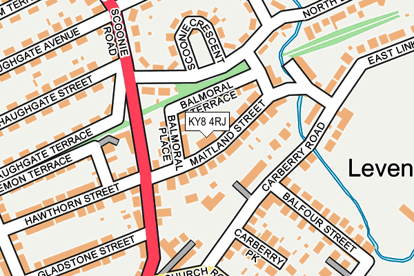 KY8 4RJ map - OS OpenMap – Local (Ordnance Survey) KY8 4RJ map - OS OpenMap – Local (Ordnance Survey)