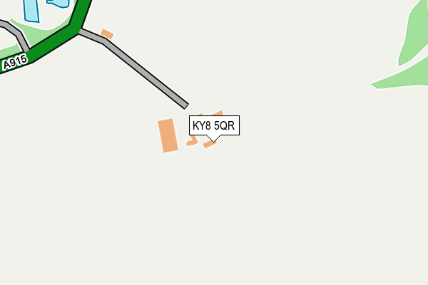 KY8 5QR map - OS OpenMap – Local (Ordnance Survey) KY8 5QR map - OS OpenMap – Local (Ordnance Survey)
