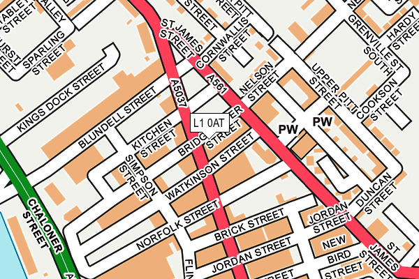 L1 0AT map - OS OpenMap – Local (Ordnance Survey) L1 0AT map - OS OpenMap – Local (Ordnance Survey)