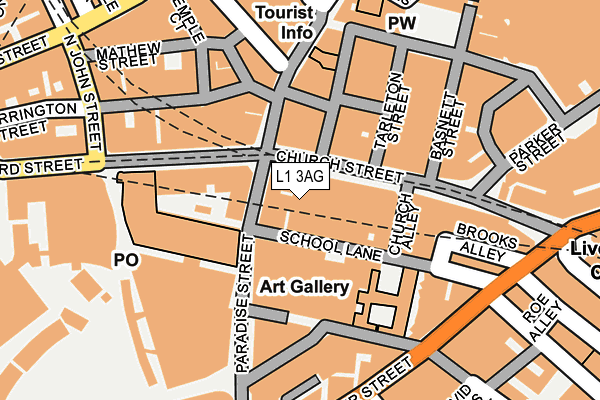 L1 3AG map - OS OpenMap – Local (Ordnance Survey) L1 3AG map - OS OpenMap – Local (Ordnance Survey)