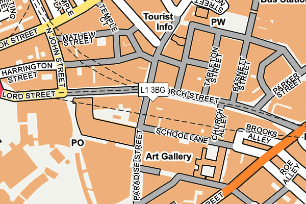 L1 3BG map - OS OpenMap – Local (Ordnance Survey) L1 3BG map - OS OpenMap – Local (Ordnance Survey)