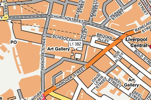 L1 3BZ map - OS OpenMap – Local (Ordnance Survey) L1 3BZ map - OS OpenMap – Local (Ordnance Survey)