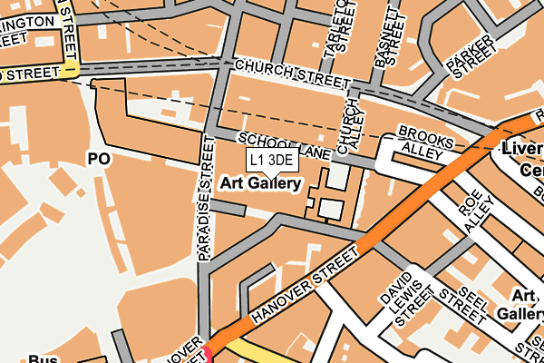 L1 3DE map - OS OpenMap – Local (Ordnance Survey) L1 3DE map - OS OpenMap – Local (Ordnance Survey)