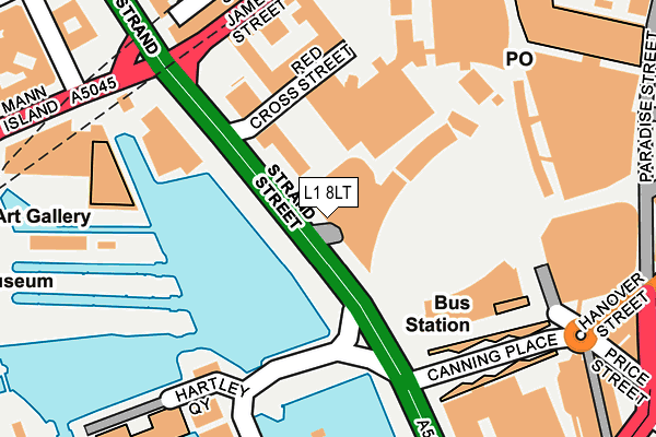 L1 8LT map - OS OpenMap – Local (Ordnance Survey) L1 8LT map - OS OpenMap – Local (Ordnance Survey)