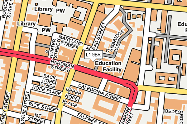 L1 9BR map - OS OpenMap – Local (Ordnance Survey) L1 9BR map - OS OpenMap – Local (Ordnance Survey)