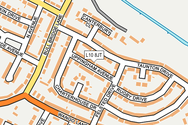 L10 8JT map - OS OpenMap – Local (Ordnance Survey) L10 8JT map - OS OpenMap – Local (Ordnance Survey)