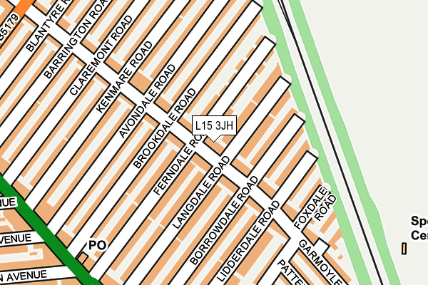 L15 3JH map - OS OpenMap – Local (Ordnance Survey) L15 3JH map - OS OpenMap – Local (Ordnance Survey)
