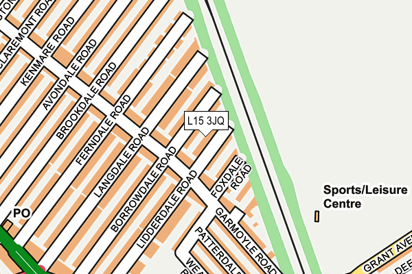 L15 3JQ map - OS OpenMap – Local (Ordnance Survey) L15 3JQ map - OS OpenMap – Local (Ordnance Survey)