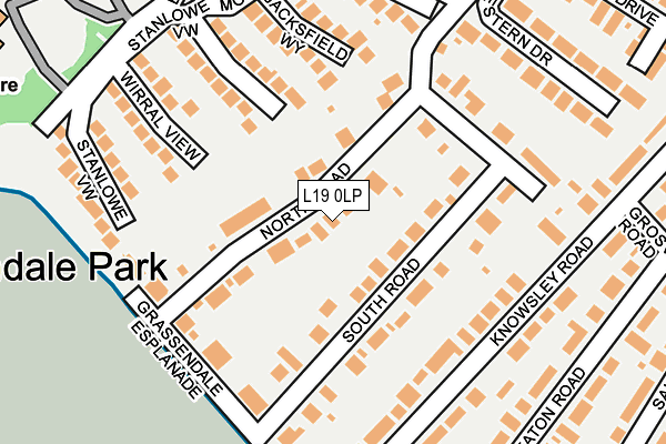 L19 0LP map - OS OpenMap – Local (Ordnance Survey) L19 0LP map - OS OpenMap – Local (Ordnance Survey)