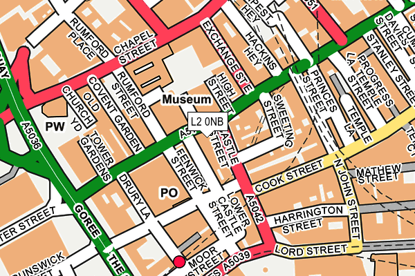 L2 0NB map - OS OpenMap – Local (Ordnance Survey) L2 0NB map - OS OpenMap – Local (Ordnance Survey)