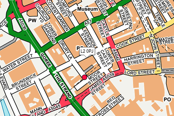 L2 0PJ map - OS OpenMap – Local (Ordnance Survey) L2 0PJ map - OS OpenMap – Local (Ordnance Survey)