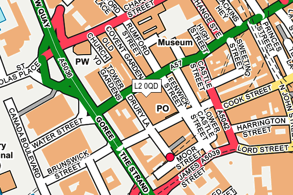 L2 0QD map - OS OpenMap – Local (Ordnance Survey) L2 0QD map - OS OpenMap – Local (Ordnance Survey)