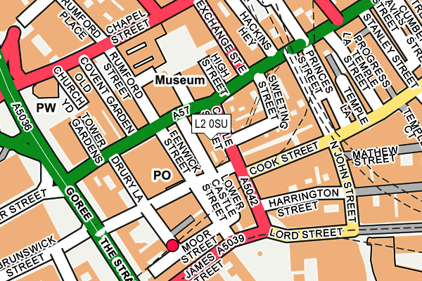 L2 0SU map - OS OpenMap – Local (Ordnance Survey) L2 0SU map - OS OpenMap – Local (Ordnance Survey)