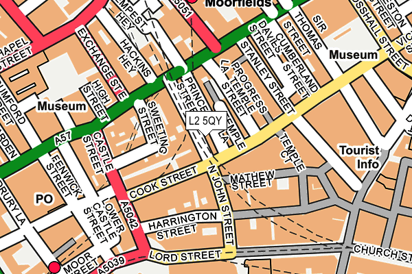 L2 5QY map - OS OpenMap – Local (Ordnance Survey) L2 5QY map - OS OpenMap – Local (Ordnance Survey)