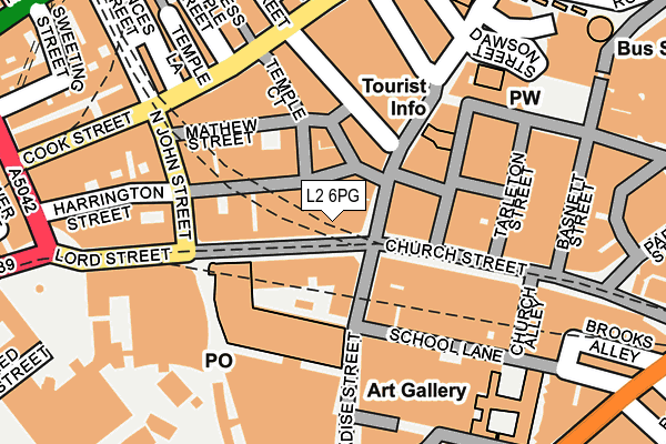L2 6PG map - OS OpenMap – Local (Ordnance Survey) L2 6PG map - OS OpenMap – Local (Ordnance Survey)