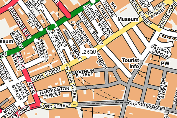 L2 6QU map - OS OpenMap – Local (Ordnance Survey) L2 6QU map - OS OpenMap – Local (Ordnance Survey)