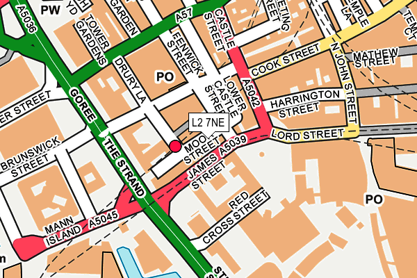 L2 7NE map - OS OpenMap – Local (Ordnance Survey) L2 7NE map - OS OpenMap – Local (Ordnance Survey)