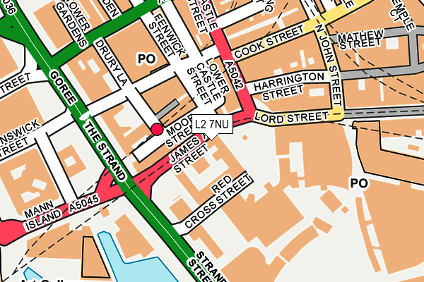 L2 7NU map - OS OpenMap – Local (Ordnance Survey) L2 7NU map - OS OpenMap – Local (Ordnance Survey)