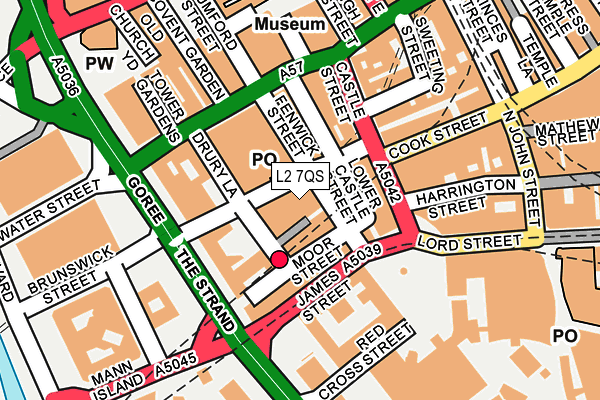 L2 7QS map - OS OpenMap – Local (Ordnance Survey) L2 7QS map - OS OpenMap – Local (Ordnance Survey)