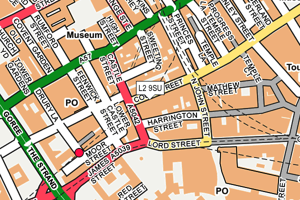 L2 9SU map - OS OpenMap – Local (Ordnance Survey) L2 9SU map - OS OpenMap – Local (Ordnance Survey)