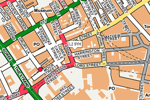 L2 9YH map - OS OpenMap – Local (Ordnance Survey) L2 9YH map - OS OpenMap – Local (Ordnance Survey)