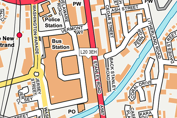 L20 3EH map - OS OpenMap – Local (Ordnance Survey) L20 3EH map - OS OpenMap – Local (Ordnance Survey)