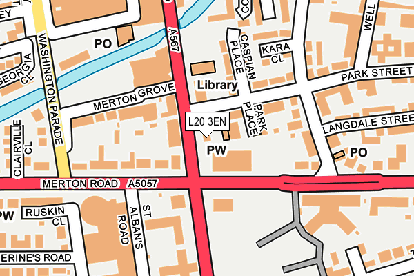 L20 3EN map - OS OpenMap – Local (Ordnance Survey) L20 3EN map - OS OpenMap – Local (Ordnance Survey)