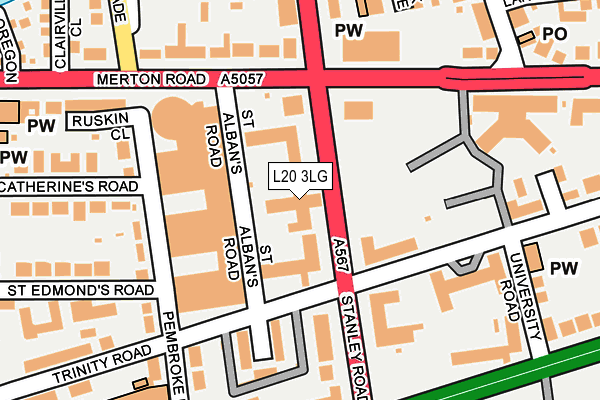 L20 3LG map - OS OpenMap – Local (Ordnance Survey) L20 3LG map - OS OpenMap – Local (Ordnance Survey)
