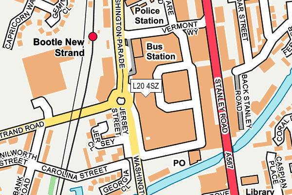 L20 4SZ map - OS OpenMap – Local (Ordnance Survey) L20 4SZ map - OS OpenMap – Local (Ordnance Survey)