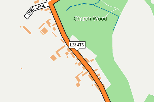 L23 4TS map - OS OpenMap – Local (Ordnance Survey) L23 4TS map - OS OpenMap – Local (Ordnance Survey)