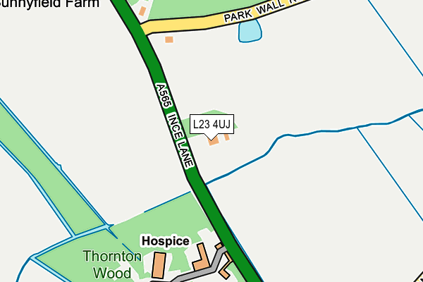 L23 4UJ map - OS OpenMap – Local (Ordnance Survey) L23 4UJ map - OS OpenMap – Local (Ordnance Survey)