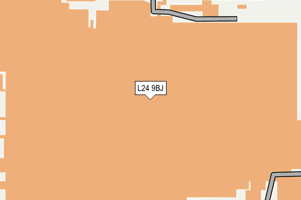 L24 9BJ map - OS OpenMap – Local (Ordnance Survey) L24 9BJ map - OS OpenMap – Local (Ordnance Survey)