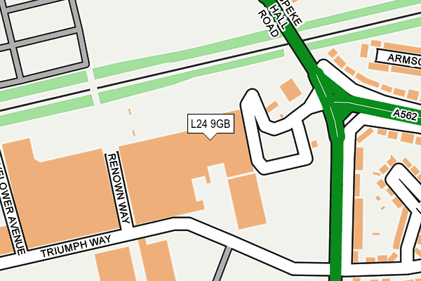 L24 9GB map - OS OpenMap – Local (Ordnance Survey) L24 9GB map - OS OpenMap – Local (Ordnance Survey)