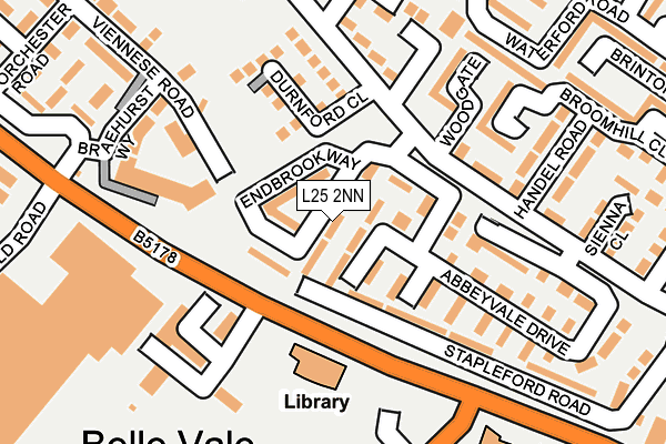 L25 2NN map - OS OpenMap – Local (Ordnance Survey) L25 2NN map - OS OpenMap – Local (Ordnance Survey)
