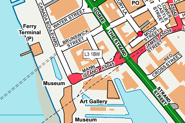 L3 1BW map - OS OpenMap – Local (Ordnance Survey) L3 1BW map - OS OpenMap – Local (Ordnance Survey)