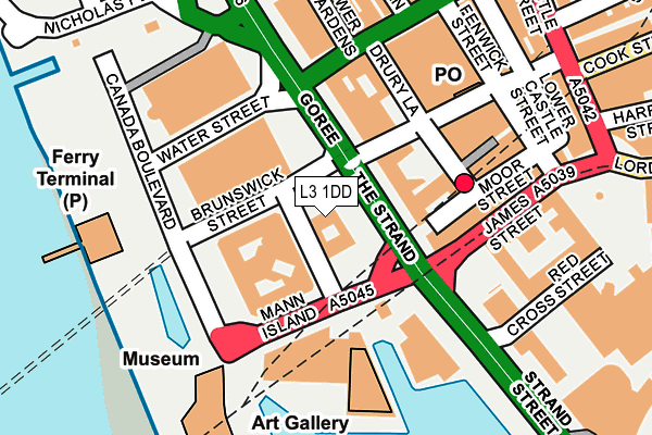 L3 1DD map - OS OpenMap – Local (Ordnance Survey) L3 1DD map - OS OpenMap – Local (Ordnance Survey)