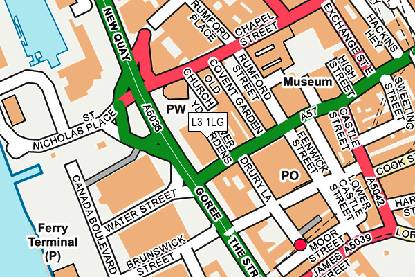 L3 1LG map - OS OpenMap – Local (Ordnance Survey) L3 1LG map - OS OpenMap – Local (Ordnance Survey)