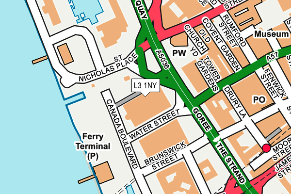 L3 1NY map - OS OpenMap – Local (Ordnance Survey) L3 1NY map - OS OpenMap – Local (Ordnance Survey)