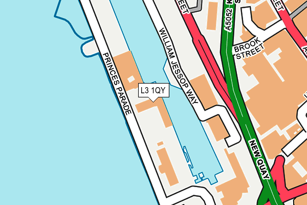 L3 1QY map - OS OpenMap – Local (Ordnance Survey) L3 1QY map - OS OpenMap – Local (Ordnance Survey)