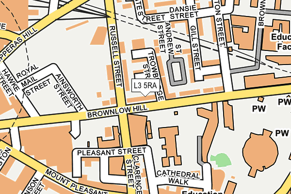 L3 5RA map - OS OpenMap – Local (Ordnance Survey) L3 5RA map - OS OpenMap – Local (Ordnance Survey)