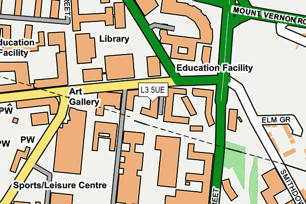 L3 5UE map - OS OpenMap – Local (Ordnance Survey) L3 5UE map - OS OpenMap – Local (Ordnance Survey)