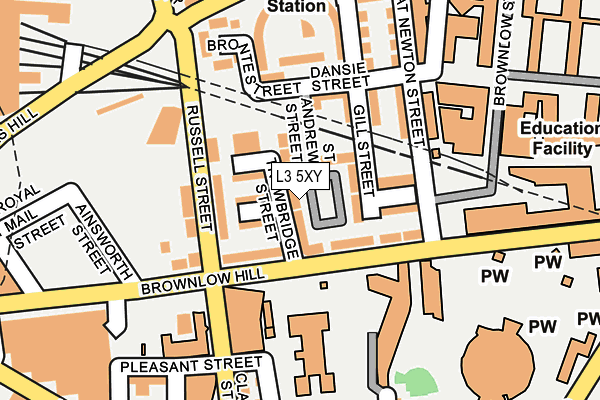 L3 5XY map - OS OpenMap – Local (Ordnance Survey) L3 5XY map - OS OpenMap – Local (Ordnance Survey)