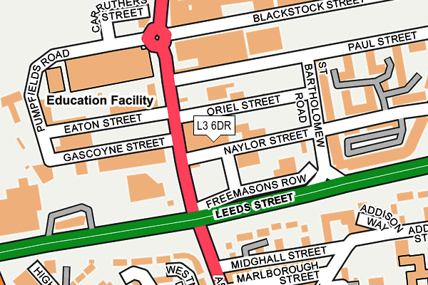 L3 6DR map - OS OpenMap – Local (Ordnance Survey) L3 6DR map - OS OpenMap – Local (Ordnance Survey)